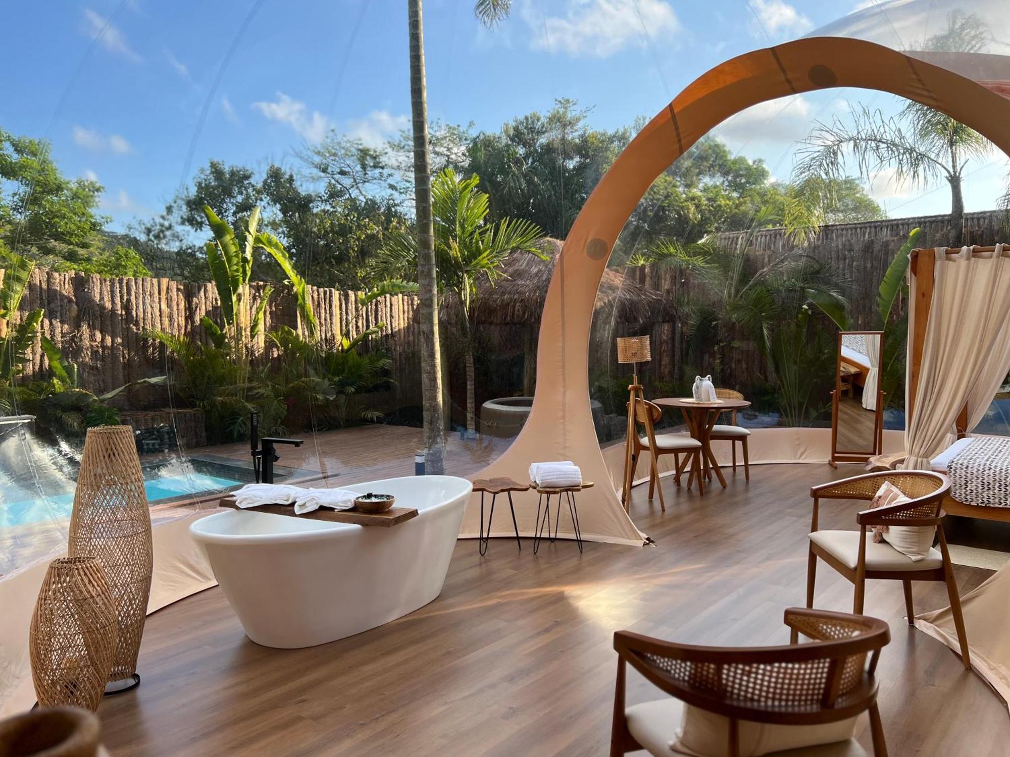 Zion Bubble Glamping 호텔 Florianópolis 외부 사진
