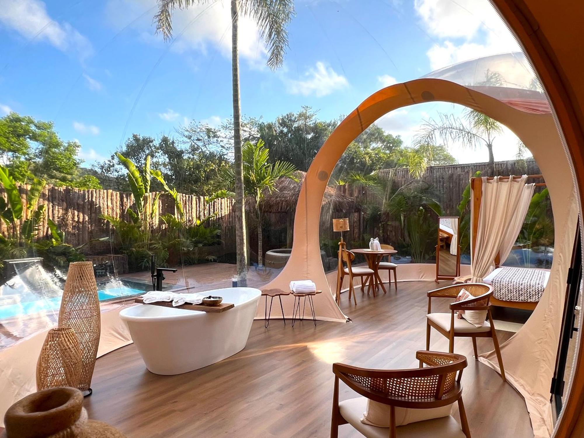 Zion Bubble Glamping 호텔 Florianópolis 외부 사진