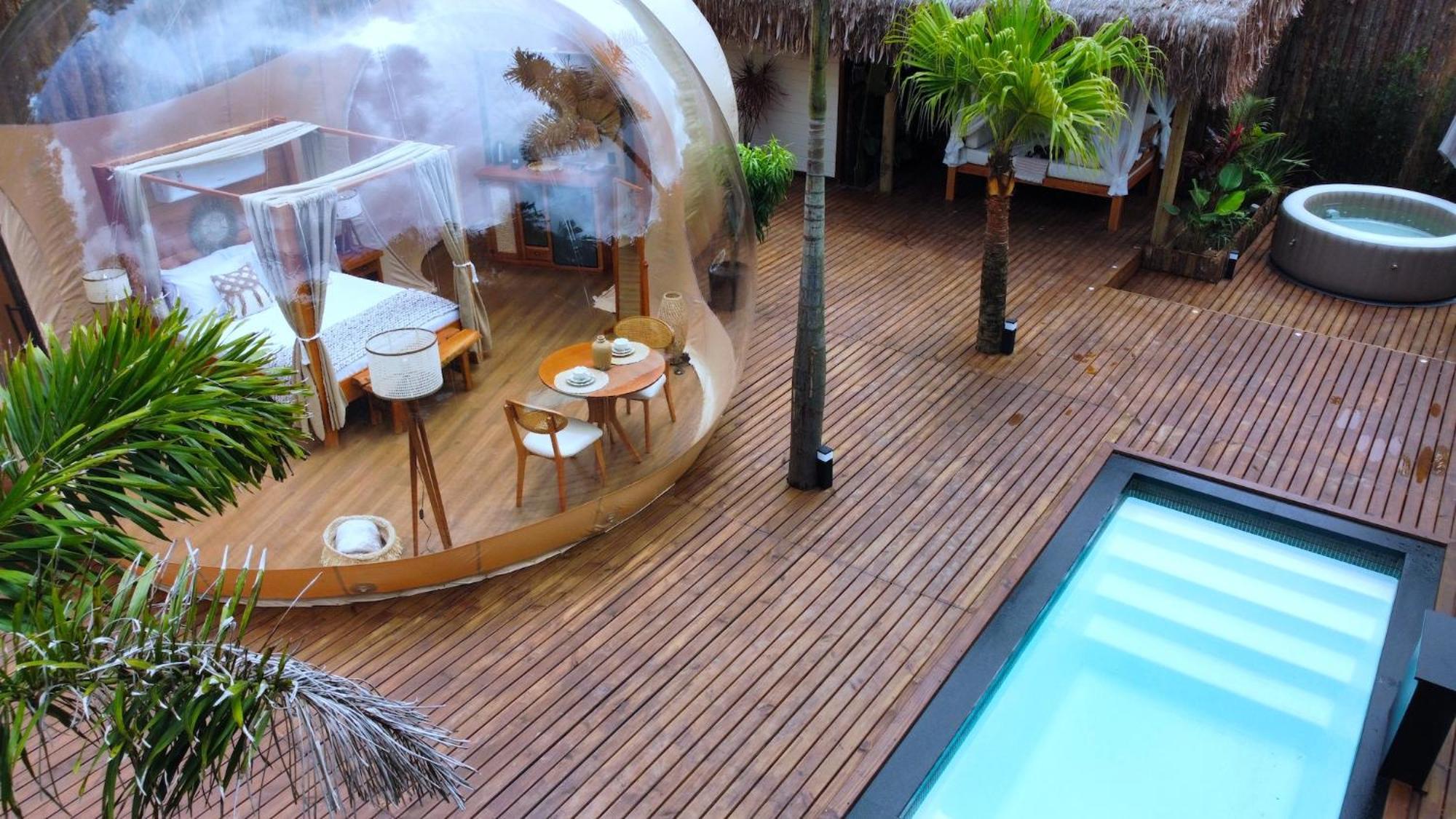 Zion Bubble Glamping 호텔 Florianópolis 외부 사진